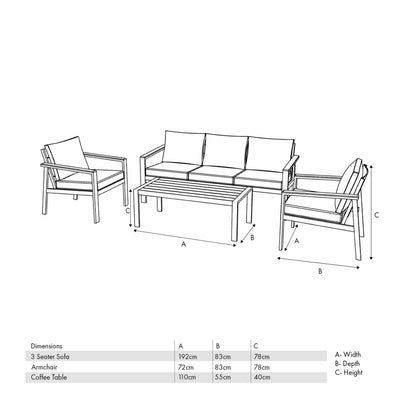 Aruba Seating Set