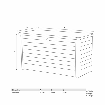 Rhode Island Steel Cushion Box - Small