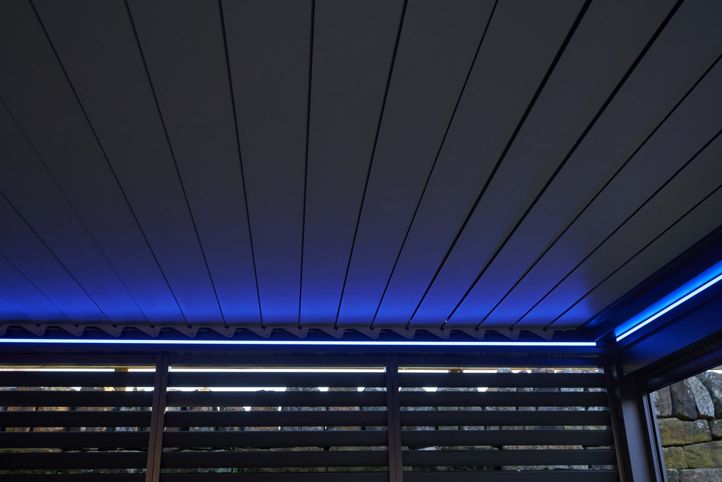 Abierto Full-Electric Pergola 3 × 4 m – Includes LED Lighting, Electric Blinds, Delivery & Installation
