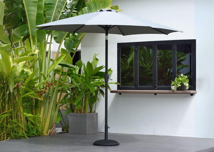 3m Crank & Tilt Aluminium Parasol