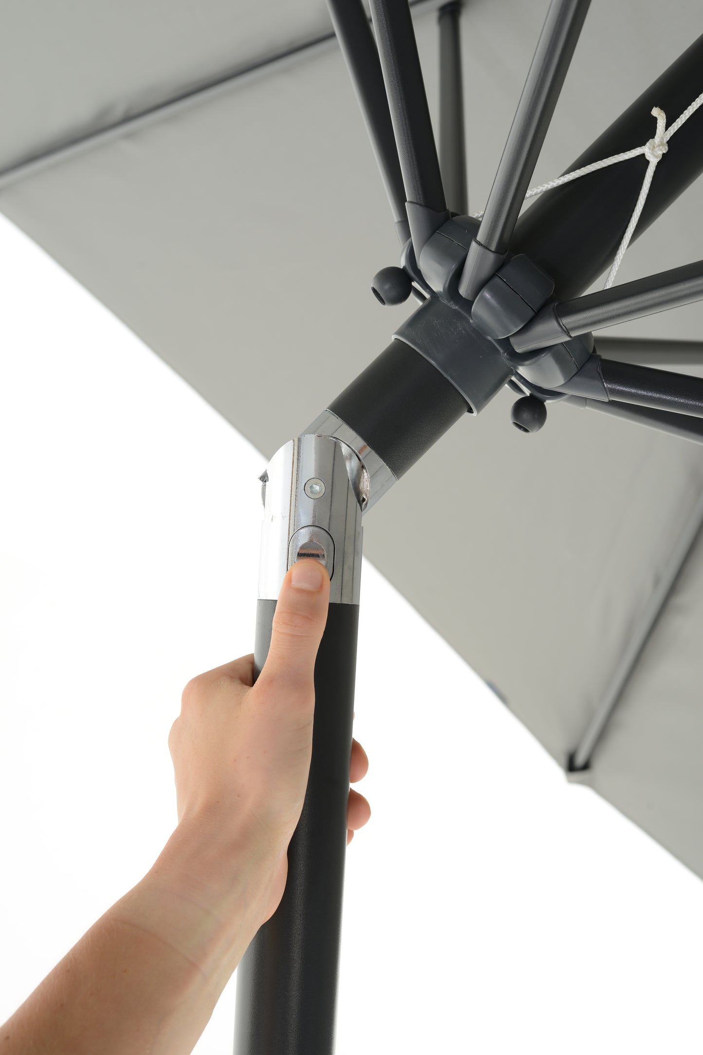 2.5m Crank & Tilt Aluminium Parasol