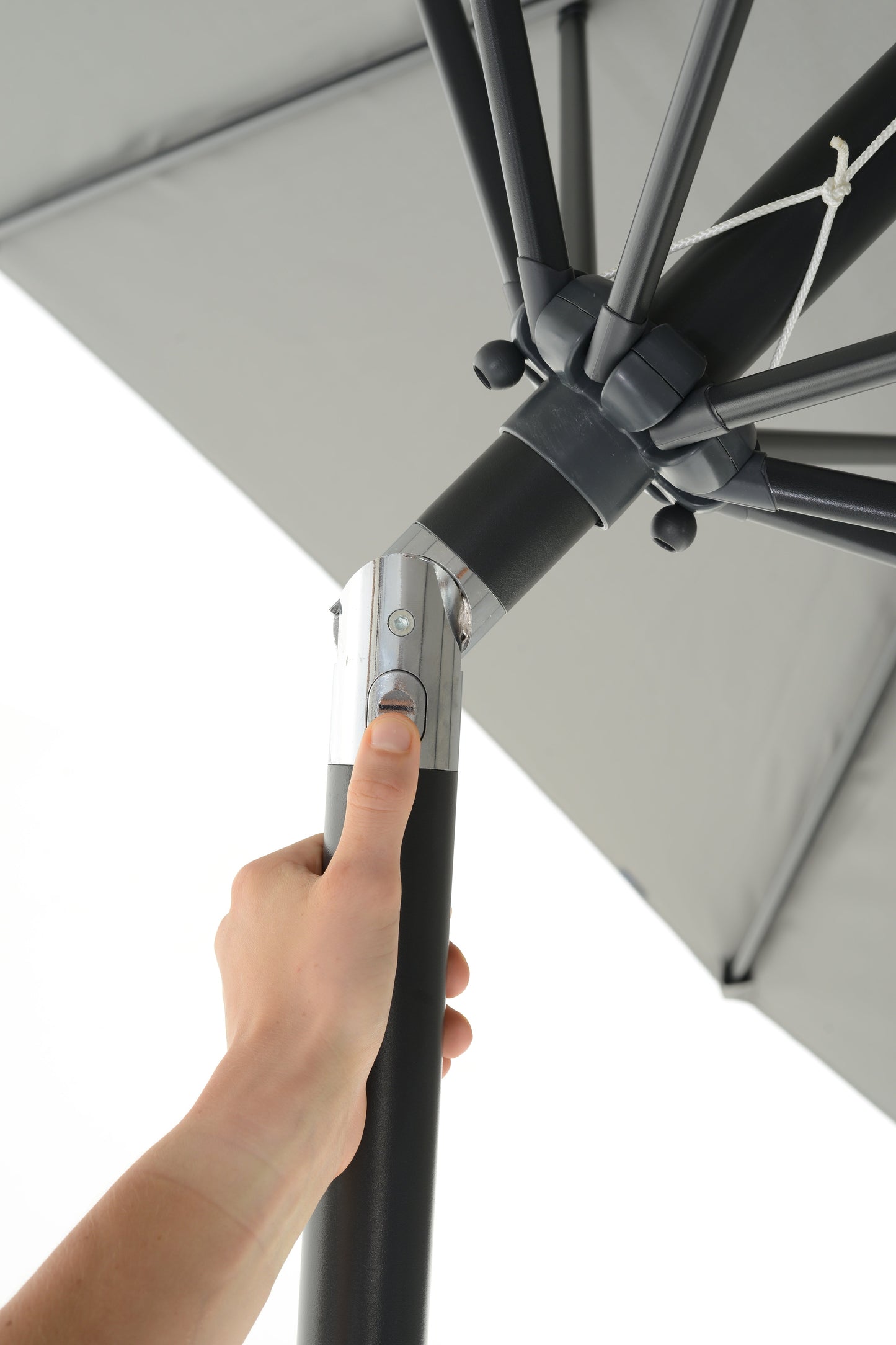 3m Crank & Tilt Aluminium Parasol