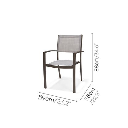 Solana Dining Set (6 Mixed Chair)